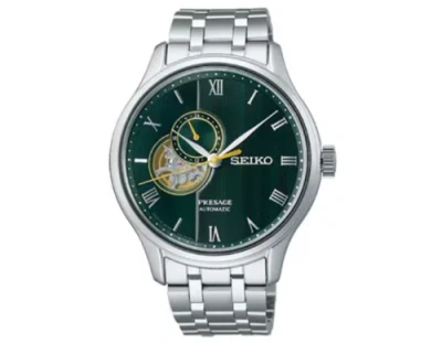 Pre-owned Seiko Sary237 Japanese Garden Mechanical Metal Band Japan Import