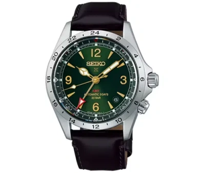 Pre-owned Seiko Sbej005 Prospex Alpinist Mechanical Gmt Japan Import