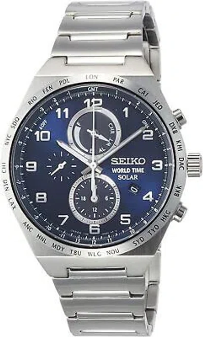 Pre-owned Seiko Sbpj023 Spirit Solar Watch Japan Domestic