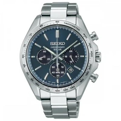 Pre-owned Seiko Sbpy163 Solar Mens Watch + Worldwide Warranty Us4