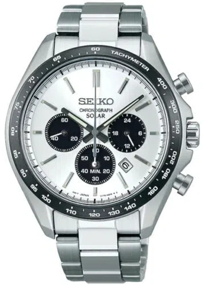 Pre-owned Seiko Sbpy165 Solar Mens Watch + Worldwide Warranty Us4
