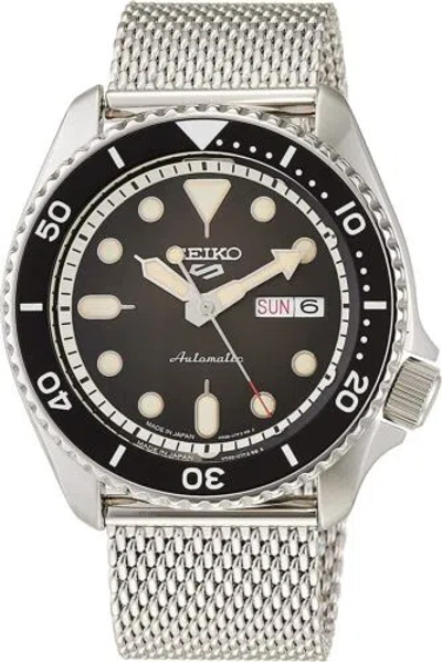 Pre-owned Seiko Sbsa017 5sports Skx Suits Style Men's Metal Band Made In Japan