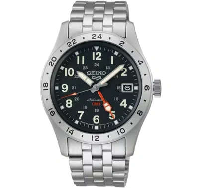 Pre-owned Seiko 5 Sports Sbsc011 5sports Field Sports Style Mechanical Gmt Made In Japan