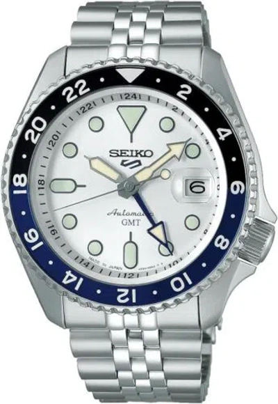 Pre-owned Seiko Sbsc017 5sports Skx Sports Mechanical Gmt Made In Japan 2024