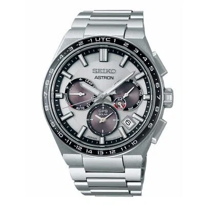 Pre-owned Seiko Sbxc107 Astron Gps Solar Men's Metal Band Core Shop Limited Sale Watch