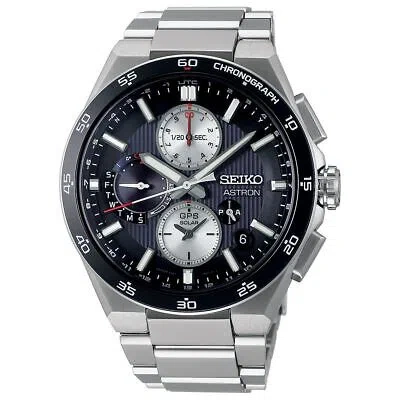 Pre-owned Seiko Sbxc151 Astron Nexter Solar Gps Satellite Made In Japan Chronograph