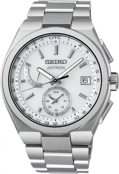 Pre-owned Seiko Sbxy085 Astron Nexter Solar Radio Controlled Men Watch Usus
