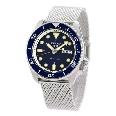 Pre-owned Seiko 5 Sports Sbsa015 Mechanical Automatic Men's Watch In Box