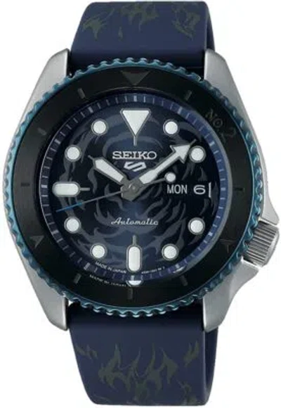 Pre-owned Seiko 5 Sports Sbsa157 Sabo Mechanical Automatic Men Watch In Box