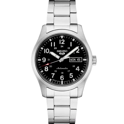 Pre-owned Seiko 5 Sports Srpg27 Men's Watch Silver Tone Srpg27-new
