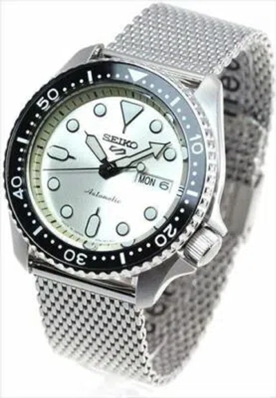 Pre-owned Seiko 5 Sports Suits Sbsa067 Mechanical Automatic Men's Watch In Box