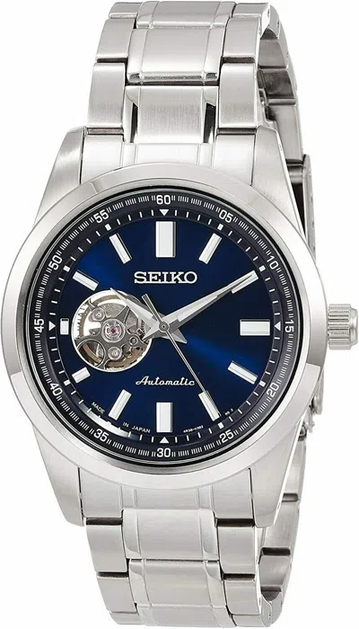 Pre-owned Seiko Selection Mechanical Open Heart Scve051 Men's Watch