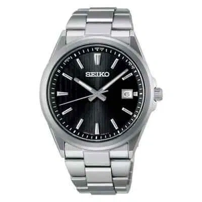Pre-owned Seiko Selection S Series Premium Sbtm351 Solar Black Men's Watch Usus