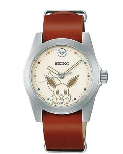 Pre-owned Seiko Selection Scxp179 Pokémon Eevee Watch Limited Edition