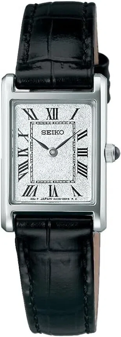 Pre-owned Seiko Selection Sseh001 Leather Band Nano Universe Special Edition Solar Watch