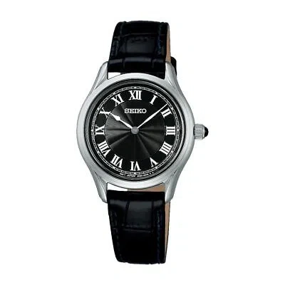 Pre-owned Seiko Selection Sseh011 Nano Universe Special Edition Quartz Watch Black 29mm