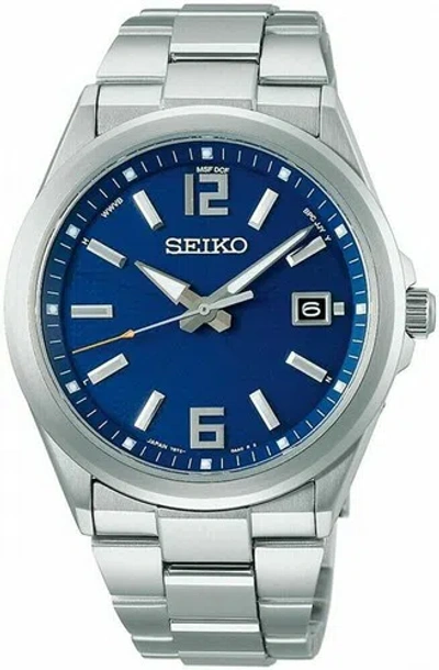 Pre-owned Seiko Selection Watch Radio Clock Distribution Limited Model Men's Sbtm305