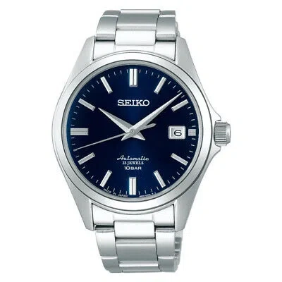 Pre-owned Seiko Self-winding Mechanical Szsb013 Black Men's Watch In Box