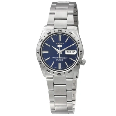 Seiko Series 5 Automatic Blue Dial Men's Watch Snkd99k1 In Metallic