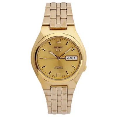 Seiko Series 5 Automatic Gold Dial Men's Watch Snkl64k1