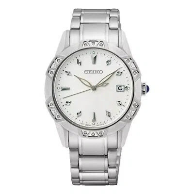Pre-owned Seiko Silver Womens Analogue Watch Skk727p1
