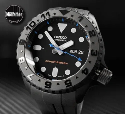 Pre-owned Seiko Skx Mod - You Customize - Watch/parts Included - 2 Yr Warranty