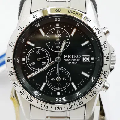Pre-owned Seiko Snd367pc Wrist Watch Chronograph Men's Official Overseas Model From Jpn