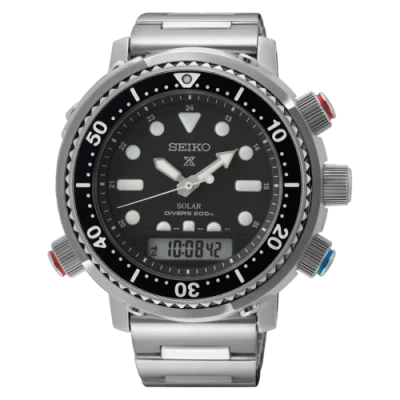 Pre-owned Seiko Snj033p1 Solar Mens Watch + Worldwide Warranty Usus