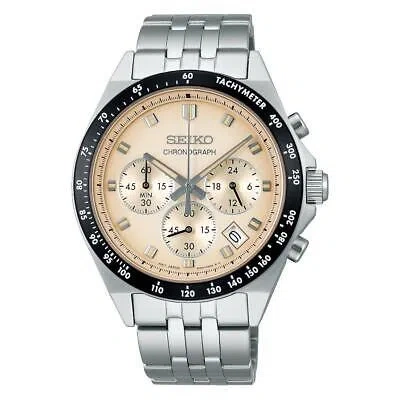 Pre-owned Seiko Spirit Sbtr045 Neo Vintage Chronograph Men Watch In Box