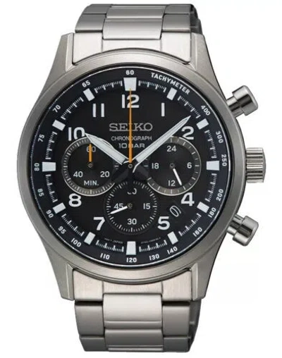 Pre-owned Seiko Sport Quartz Chronograph Ssb447p1 Usus
