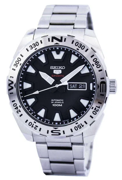 Pre-owned Seiko Srp739j1 Men's Automatic Watch Analog Stainless Steel Black Dial 44mm