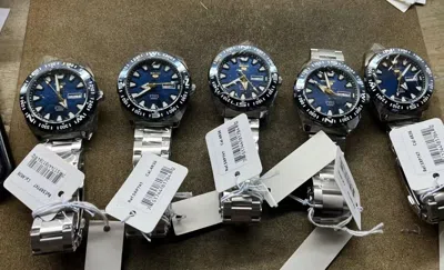 Pre-owned Seiko Srp747 5 Sport Automatic Blue Dial Stainless Steel Men's Watch, Brand