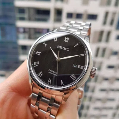 Pre-owned Seiko Srpc81j1 Automatic Mens Watch + Worldwide Warranty +  Box Us4