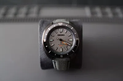 Pre-owned Seiko Srpj33 Automatic Watch 4r36 Movement - 42.mm
