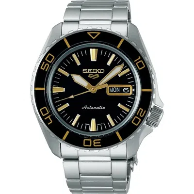 Pre-owned Seiko Srpk99k1,men Sport,automatic,stainless,rotating Bezel,date,100m Wr,srpk99