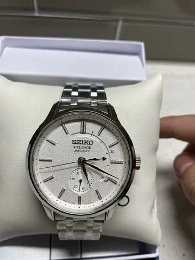 Pre-owned Seiko Ssa395j1 Automatic Mens Watch + Worldwide Warranty Us4
