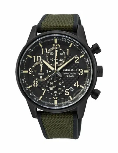 Pre-owned Seiko Ssb373p1 Quartz Mens Watch + Worldwide Warranty Us4