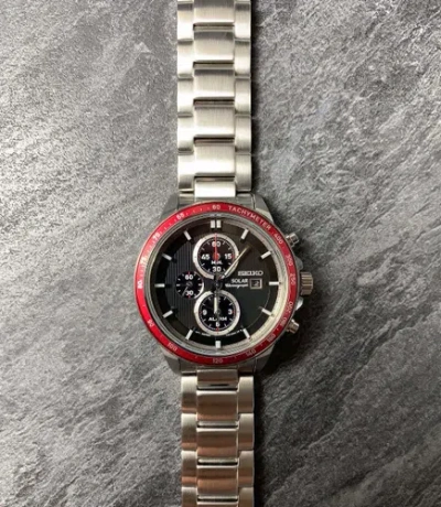 Pre-owned Seiko Ssc433p1 Automatic Mens Watch + Worldwide Warranty +  Box Us4