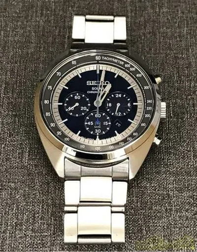 Pre-owned Seiko Ssc619p1 Solar Mens Watch + Worldwide Warranty +  Box Us4