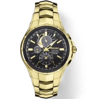 Pre-owned Seiko Ssc700 Men's Coutura, Solar Chronograph Watch (warranty & Fedex 2 Day)