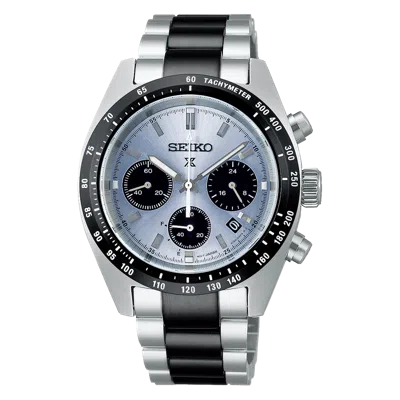 Pre-owned Seiko Ssc909 Prospex Speedtimer Solar Chronograph Limited Edition Men's Watch