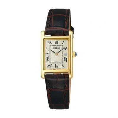 Pre-owned Seiko Sseh002  Selection Nano Universe Collaboration Women Watch Dark Brown Box