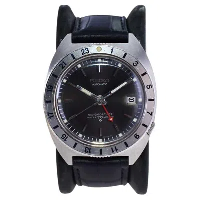 Pre-owned Seiko Stainless Steel Tonneau Shape With Original Dial From 1970 / 80's In Multi