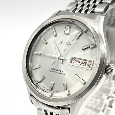 Pre-owned Seiko Stainless Steel Wristwatch ()