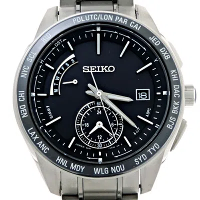 Pre-owned Seiko Stainless Steel Wristwatch () In Multi