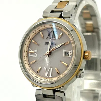 Pre-owned Seiko Stainless Steel Wristwatch () In Multi