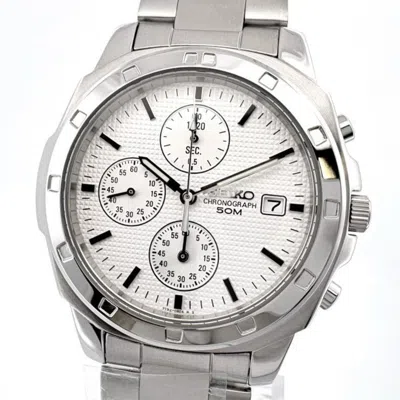 Pre-owned Seiko Stainless Steel Wristwatch () In Multi