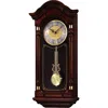 Seiko Stately Pendulum Wall Clock With Chimes In Brown