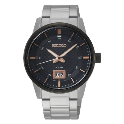Pre-owned Seiko Sur285p1 Quartz Mens Watch + Worldwide Warranty Us4
