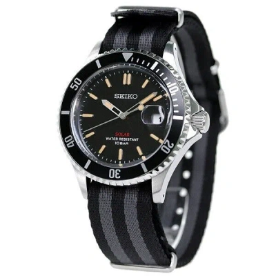 Pre-owned Seiko Szev014  Shop Limited Model Black Analog Quartz Watch